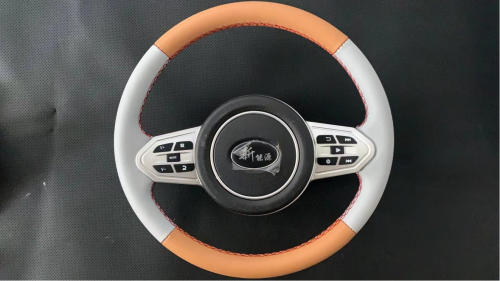 Stitched Leather Steering Wheel